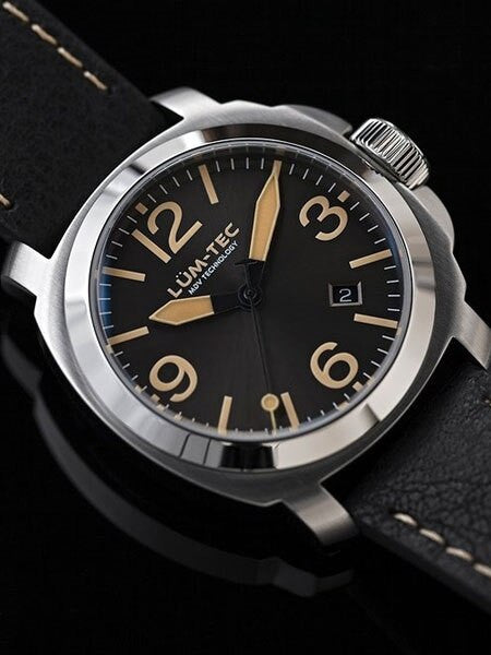 Lum-Tec 42mm M82 Swiss Automatic Watch with Double Curved AR Sapphire Crystal #M82