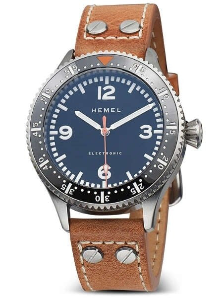 HEMEL Stratus Electronic Watch with Smooth Sweeping 60 Seconds Hand and AR Sapphire Crystal #HF6