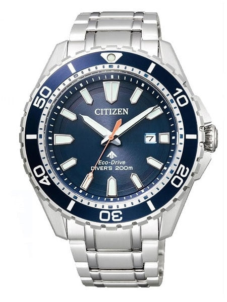 Citizen Eco-Drive Promaster 200 Meter Scuba Diver Watch with Bracelet #BN0191-80L