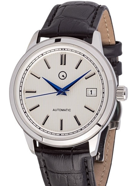 Islander Automatic Dress Watch with Pinstripe White Dial, AR Sapphire Crystal #ISL-32