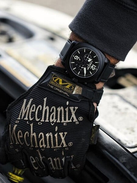 Lum-Tec 44mm M72 Chronograph Watch with Anti-Relfective Sapphire Crystal #M72