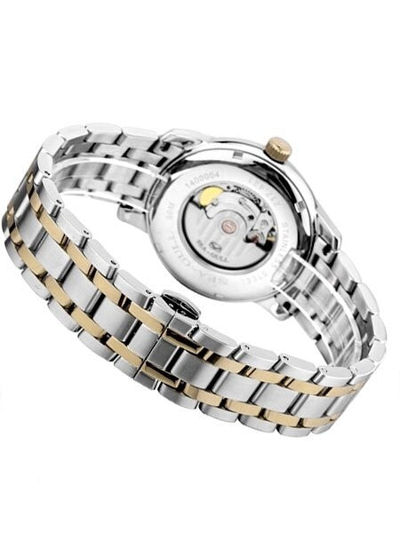 Sea-Gull 41mm Automatic Two-Tone Watch with Bracelet and Sapphire Crystal #217.421