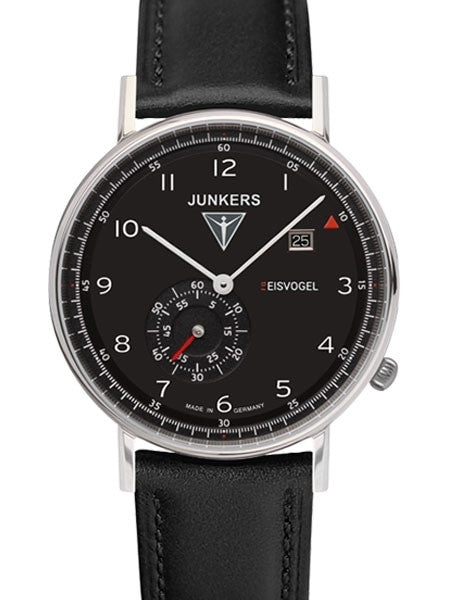 Junkers Eisvogel F13 Swiss Quartz Dress Watch with Small Seconds, Date  #6730-2