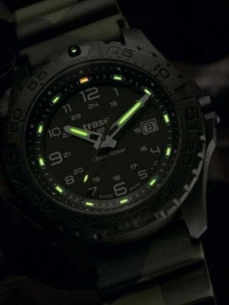 Traser Soldier Military Camouflage Watch with Green Tritium Illumination and Sapphire Crystal #106631