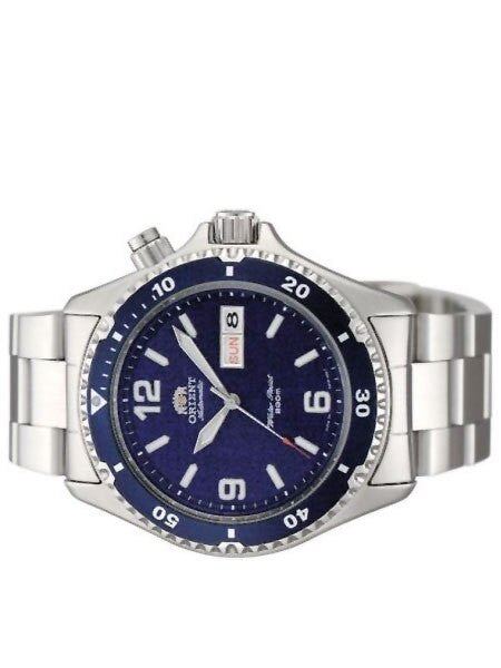 Scratch and Dent - Orient Blue Mako Automatic Dive Watch on a Bracelet #CEM65002D-SND2
