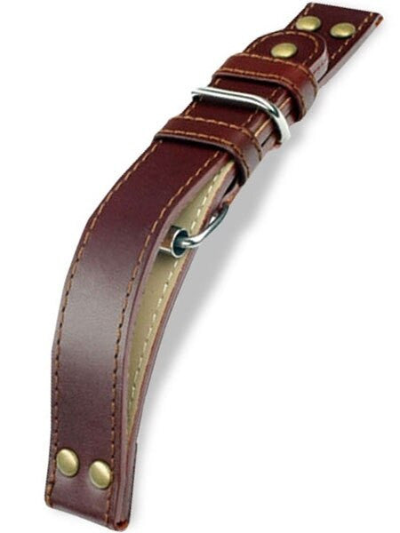 Laco WWII-Style Leather Pilot Strap with Bomber Jacket Extension #Laco-Loop-S (short)