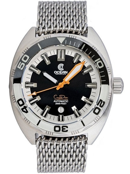 Ocean Crawler Core Diver Swiss Automatic Watch with AR Sapphire Crystal #CD-120