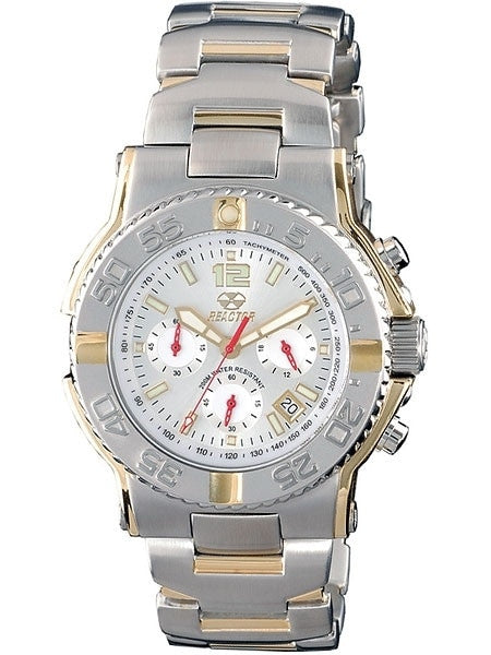 Reactor Critical Mass Chronograph Watch with SuperLuminova Illumination and Two-Tone Case #75102