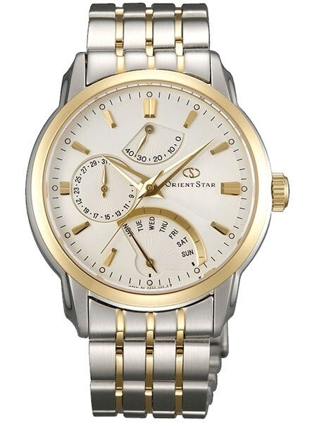 Orient Star Retrograde Day Watch with Date, Power Reserve, Sapphire Crystal #DE00001W