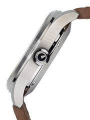 Islander Aviator Automatic Watch with Leather Strap and an Anti-Reflective Sapphire Crystal #ISL-16