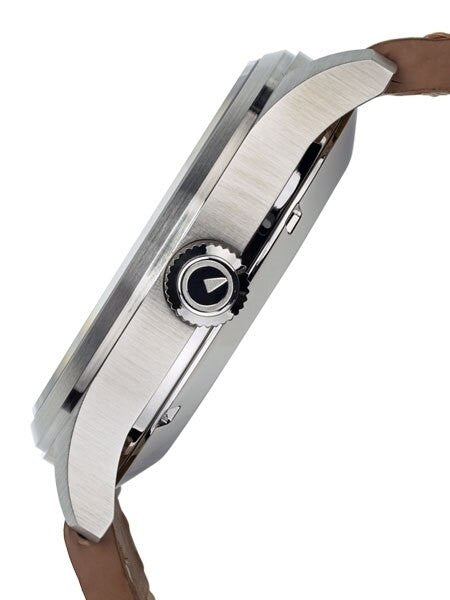 Islander Aviator Automatic Watch with Leather Strap and an Anti-Reflective Sapphire Crystal #ISL-16
