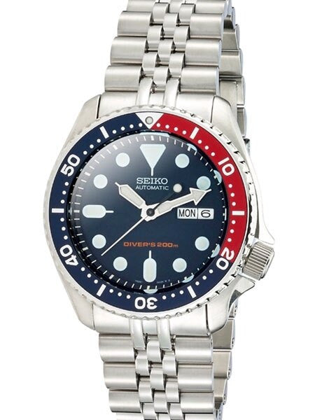 Scratch and Dent - Seiko SKX009 Divers Watch Strapcode Super-J "Louis" Edition with a Domed AR Sapphire Crystal #SKX009