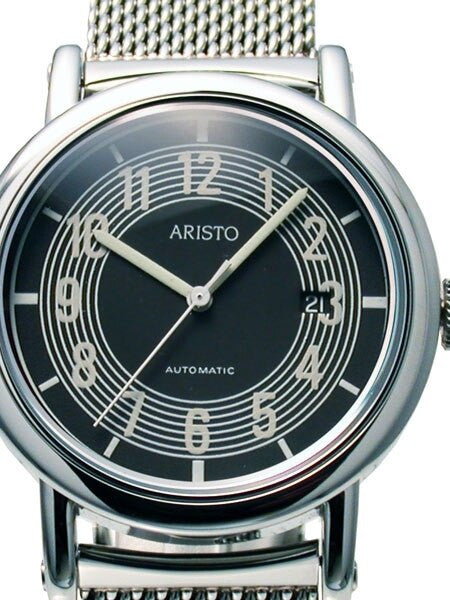 Aristo 4H300SEL Retro Mercedes Dashboard Clock Design Swiss ETA Automatic Watch