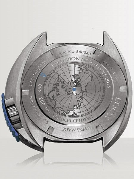 Edox Limited Edition Hydro-Sub Swiss Automatic Dive Watch with Edox MasterLock  #80301-3NBU-NBU
