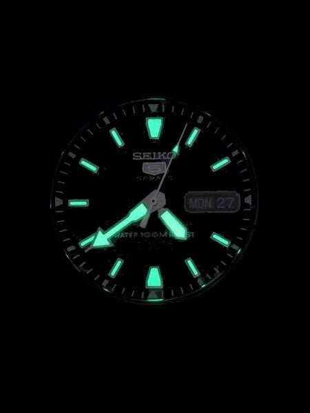Seiko 40mm Sports 5, 23-Jewel Automatic Watch with Day and Date Window #SNZE19K1
