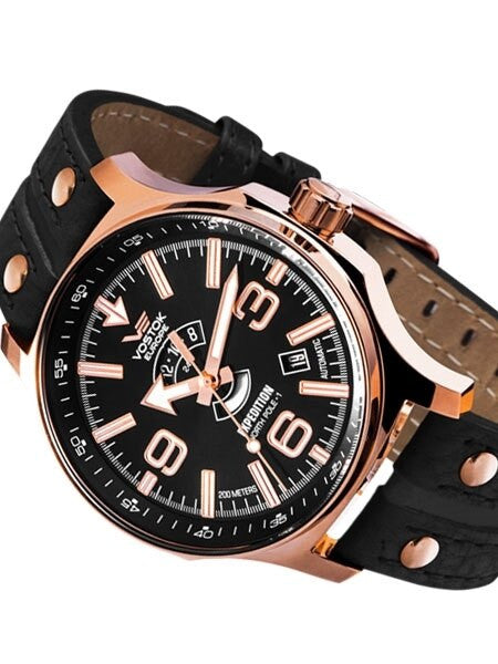 Vostok-Europe Expedition North Pole Automatic Watch with Day-Night Indicator #595B536