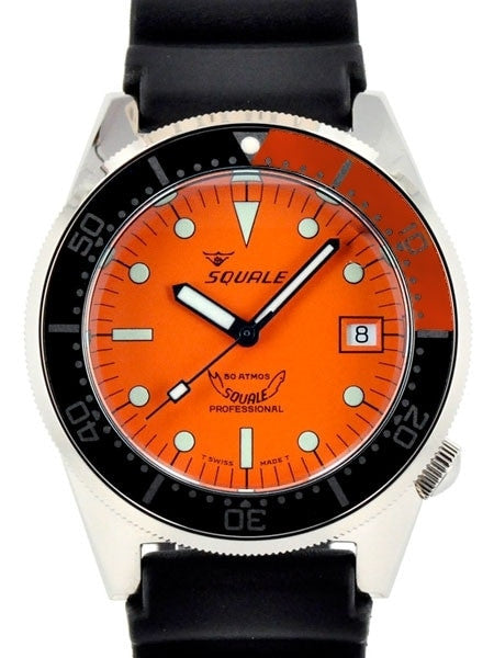 Squale 500 meter Professional Swiss Automatic Dive watch with Sapphire Crystal #1521-026-O