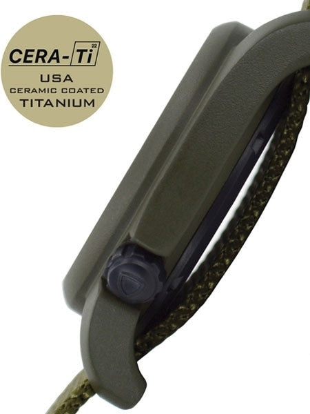 Bertucci A-2CT Cera-Tiâ¢ Ceramic Coated Titanium Field Watch with Swiss Quartz Movement #12135