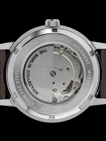 Timex 40mm Marlin 21-Jewel Automatic Watch with Black Dial #TW2T23000ZV