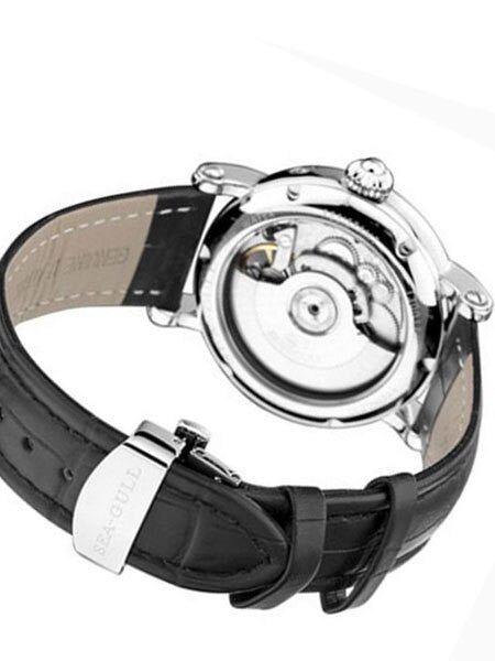 Sea-Gull 40mm Automatic Retrograde Watch with Sapphire Crystal #M171S
