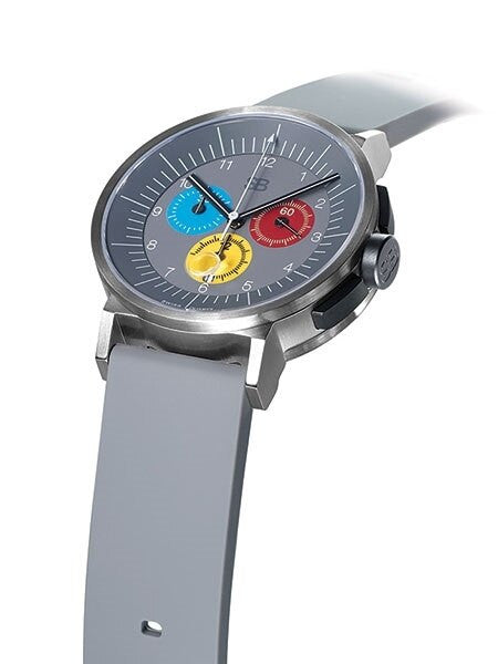 SB Swiss Quartz Chronograph Watch with Sapphire Crystal and 12-hr Totalizer #SBCHR1.10