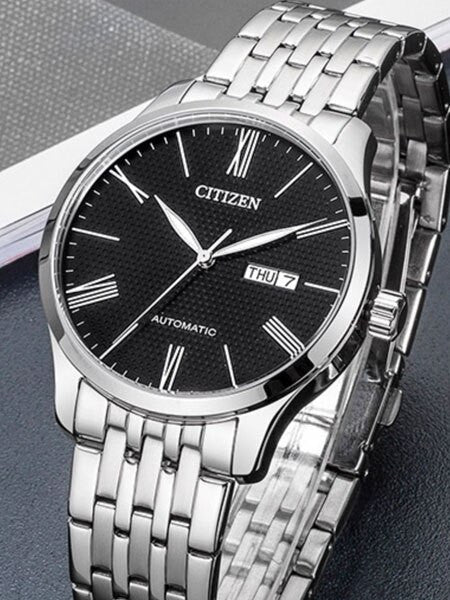 Citizen Automatic Watch with Stainless Steel Bracelet #NH8350-59E