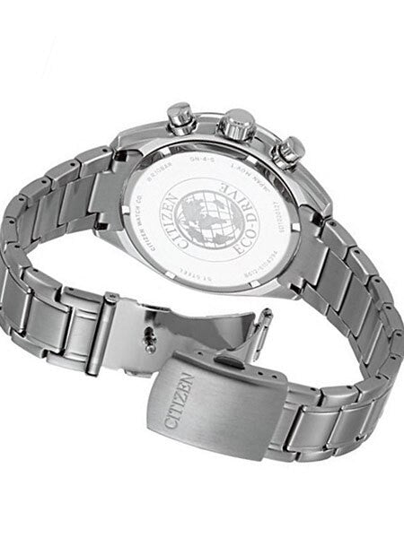 Citizen Eco-drive Chronograph Watch with Stainless Steel Bracelet # CA0590-58E