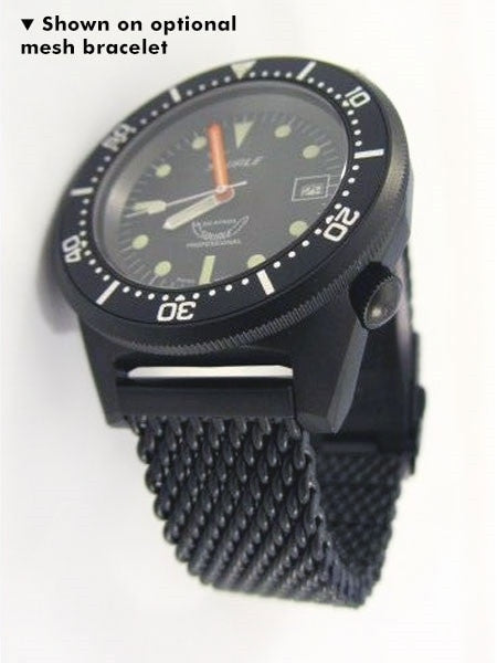 Squale 500 meter Professional Swiss Automatic Dive watch with Sapphire Crystal #1521-026PVD