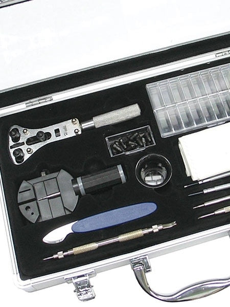 Professional Watch Tool and Strap Change Kit with Aluminum Case #TSA6002