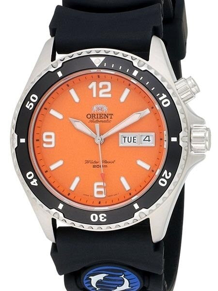 SCRATCH AND DENT - Orient Orange Mako Automatic Dive Watch #CEM65004M-SND2