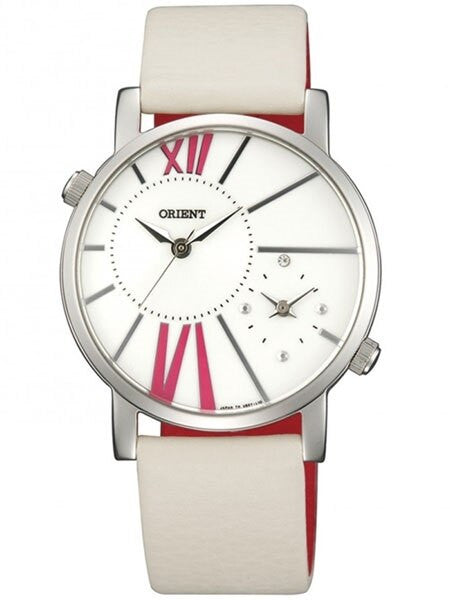 Orient Valentina Dual-Time Watch with Two Quartz Movements #UB8Y004W