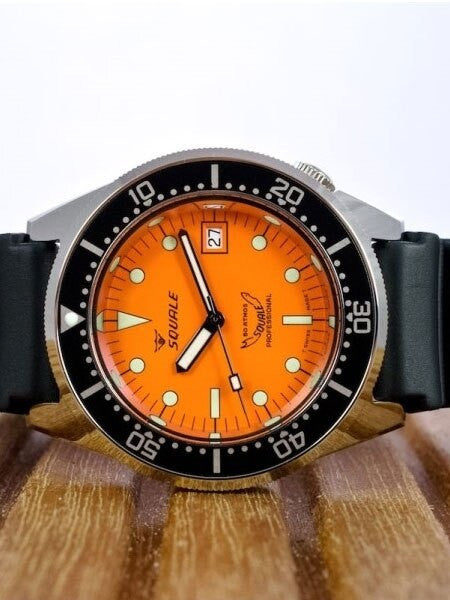 Squale 500 meter Professional Swiss Automatic Dive watch with Sapphire Crystal #1521-026-OB
