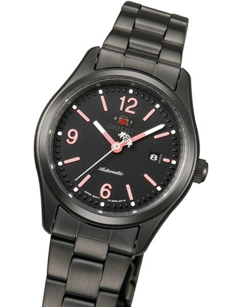 Orient Eve Women's Automatic Dress Watch with Black Dial, Black Case and Bracelet #NR1R002A