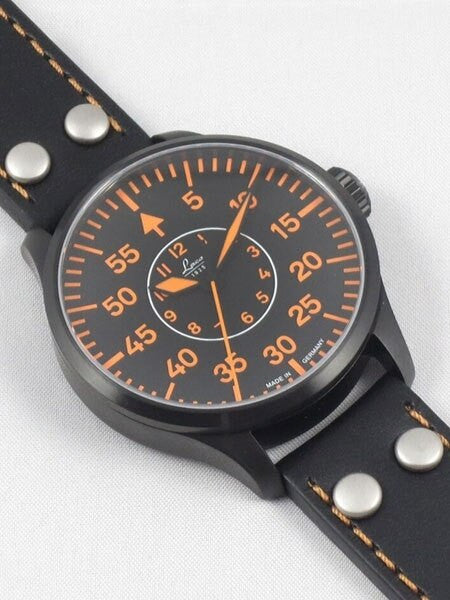 Laco Mantua Type B Dial Automatic Pilot Watch with Sapphire Crystal #861966PVD