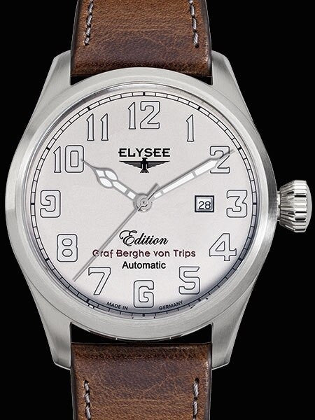 Elysee 46mm Hemmersbach Automatic Watch with Sapphire Crystal #38010