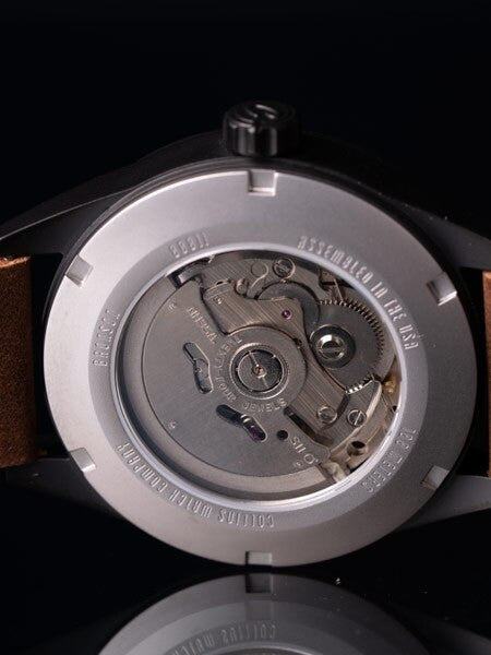 Collins Bronson Automatic Watch with 40mm Gun Metal PVD Case and AR Sapphire Crystal #CWA03