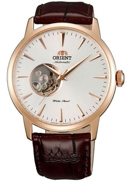 Orient Esteem 21-Jewel Automatic Dress Watch with Leather Strap #DB08001W