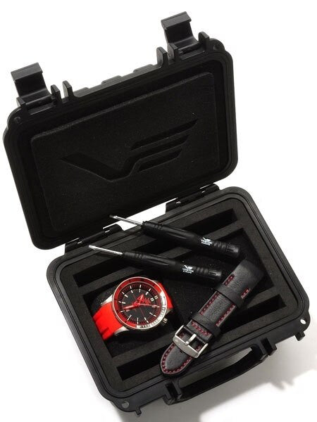 Vostok-Europe Anchar Mens Automatic Dive Watch with Tritium Tube Illumination #5107171