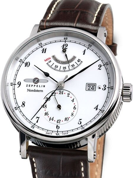 Graf Zeppelin Nordstern Automatic Watch with Power Reserve and