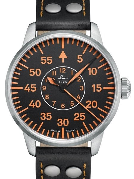 Laco Palermo Type B Dial Automatic Pilot Watch with Sapphire Crystal #861966