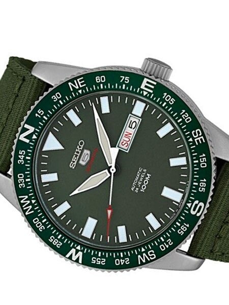 Seiko 5 Sports 24-Jewel, Automatic with Rotating Compass Bezel #SRP663J1