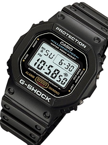 Casio G-SHOCK Multi-Function Chronograph Alarm Sport Watch #DW-5600E-1V