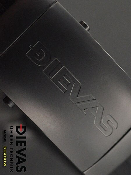 DIEVAS German Made Shadow 500m WR Watch with Hardened 6Steel Case