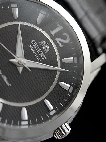 Orient Lexington Day and Date Automatic Dress Watch with Black Dial #FEV0M002B