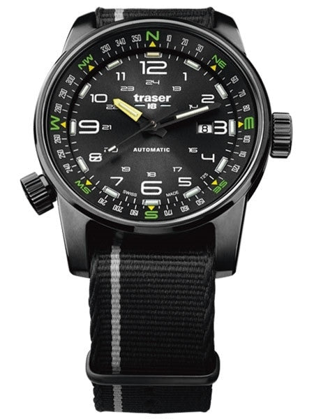 Traser P68 Pathfinder Swiss Automatic Watch with Compass, AR Sapphire Crystal #107718