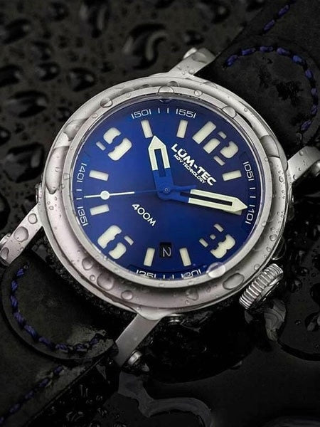 Lum-Tec 42mm High-Beat Automatic Watch with AR Sapphire Crystal #400M-2