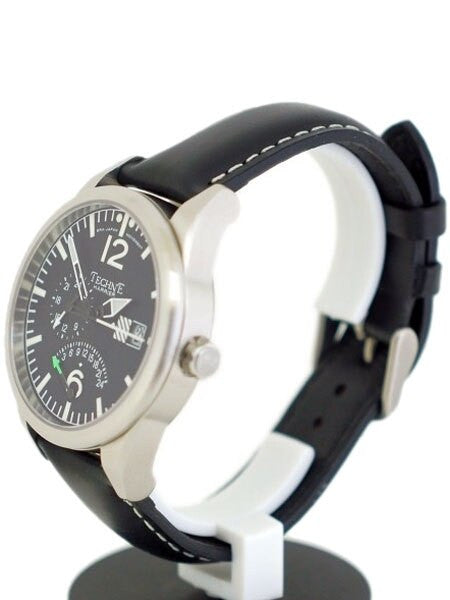 Techne 41mm Harrier Dual-Time Retrograde Watch with Sapphire Crystal  #392.051
