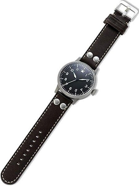 Laco Westerland 45MM Type A Dial Swiss Mechanical Pilot Watch with Sapphire Crystal #861750