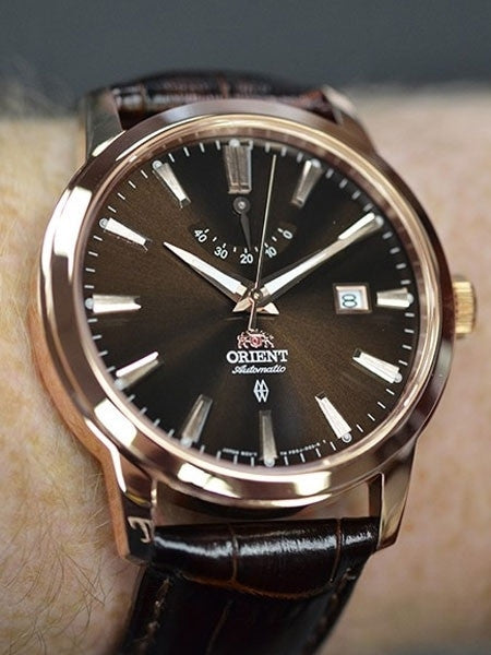 Orient Curator Automatic Watch with Power Reserve and Sapphire Crystal #FD0J001T