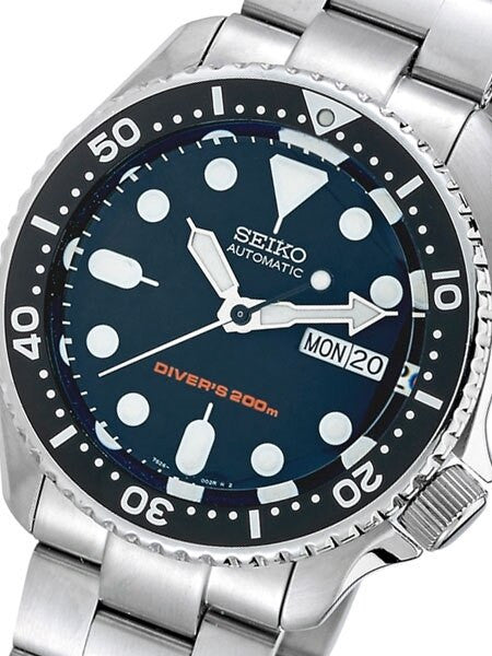 Seiko SKX007 Divers Watch Strapcode Super-O "Boyer" Edition with a Domed AR Sapphire Crystal #SKX007